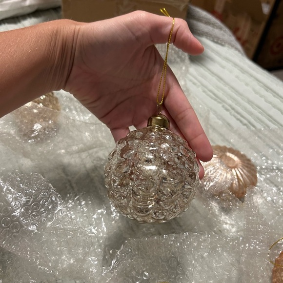 Mercury glass Christmas ornaments studio McGee - Picture 4 of 7